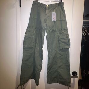 REVICE Olive Green Denim Pants size 27